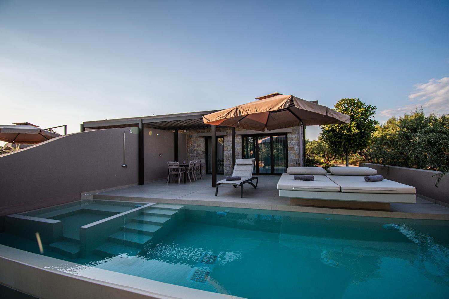 Nestor Luxury Villas Romanos  الغرفة الصورة